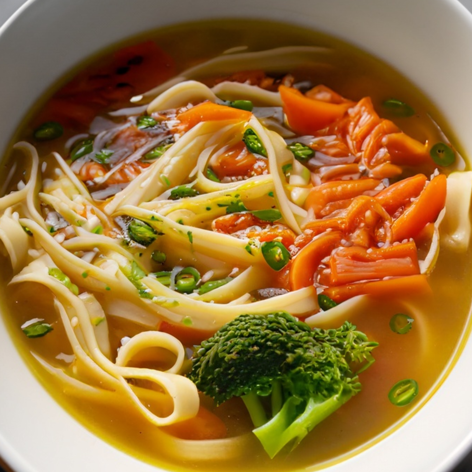 Veg. Noodles Soup